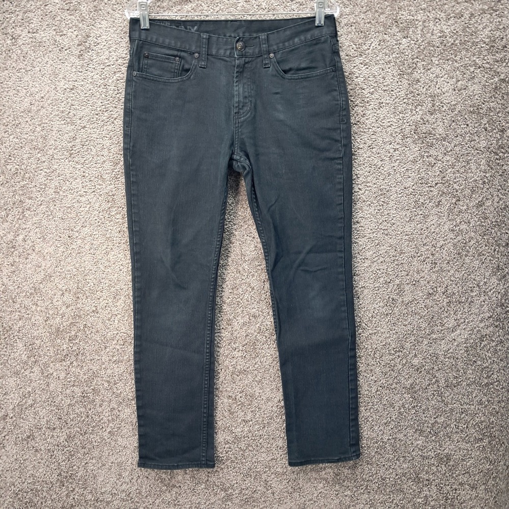 Bullhead Denim Dillon Skinny Jeans Mens 31x30 Faded Black Stretch